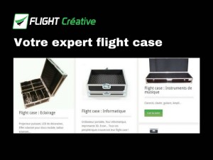 AJM emaballage expert flight case