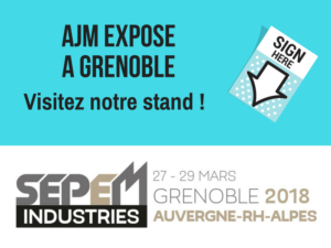 AJM Emballages expose au salon SEPEM à Grenoble