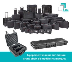 Tas de valise etanche et malle etanche pour montrer les formes et les tailles