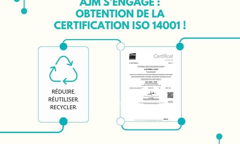 sauvegarde planète - certification iso 14001-AJM Emballages