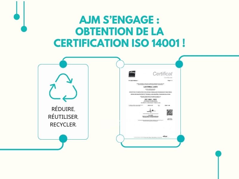 sauvegarde planète - certification iso 14001-AJM Emballages