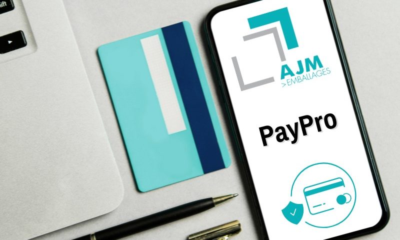 AJM EMBALLAGES paiement par PAYPRO