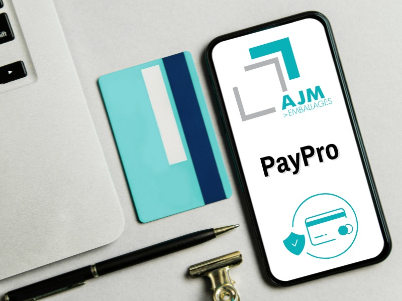 AJM EMBALLAGES paiement par PAYPRO