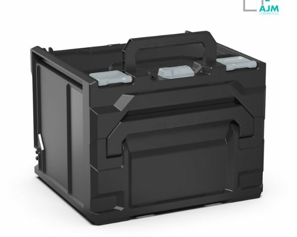 Mallette modulaire metaBOX 340S proposée par AJM Emballages pour un rangement optimisé.
