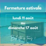 AJM Emballages sera fermé cet été du 11 au 17 août 2025.
