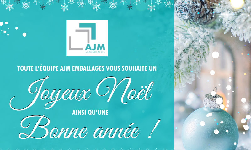 joyeux noel AJM emballages 2025.