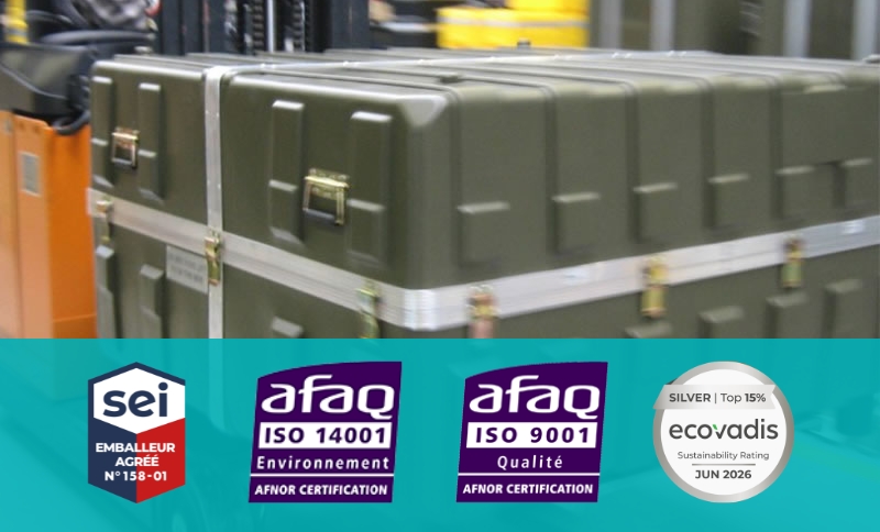 Label et certification ISO - Qualite environnement-AJM EMBALLAGES
