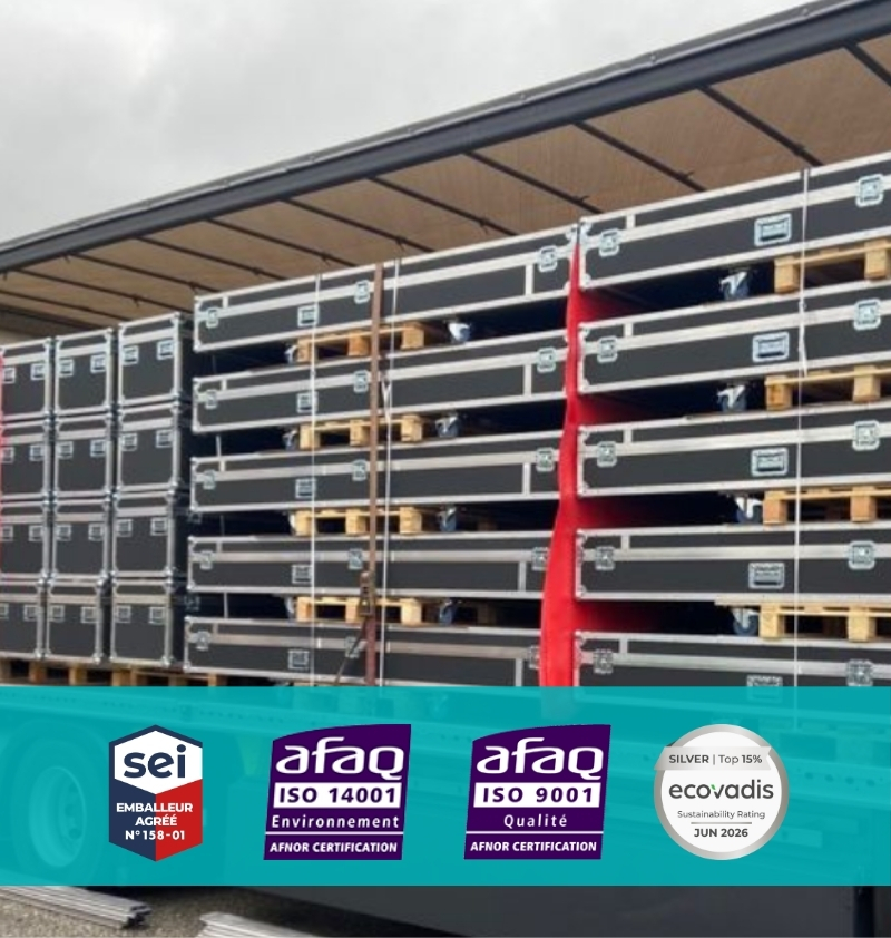 entreprise emballage technique - certifications - AJM EMBALLAGES