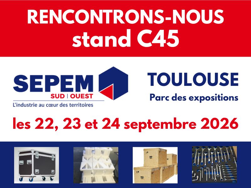 AJM EMBALLAGES au sepem toulouse 2026.