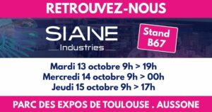 balise OG SIANE TOULOUSE pour AJM EMBALLAGES.