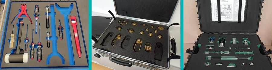 Votre mousse flight case sur mesure avec AJM Emballages