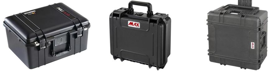 Valises étanches peli, nanuk, BW par AJM EMBALLAGES.